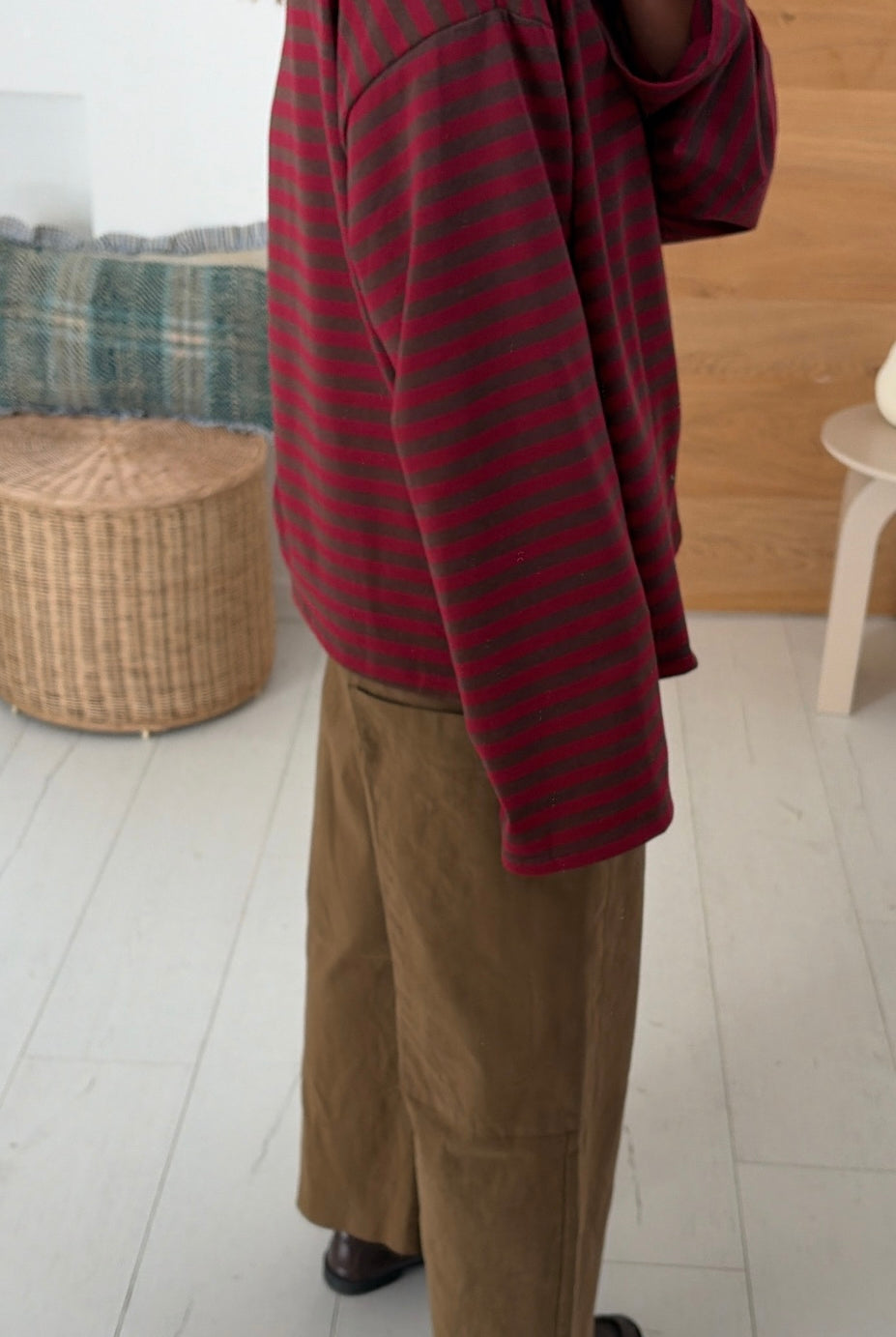Tee shirt Léonce brown burgundy – CLO