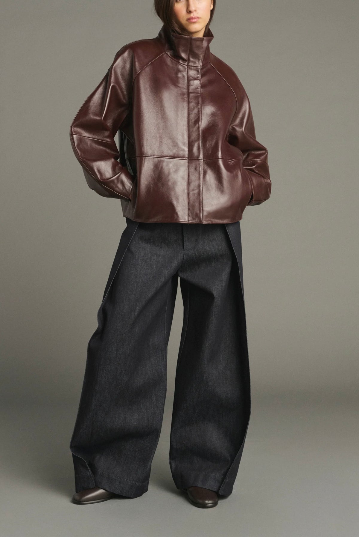 Blouson Gamma bordeaux – Soeur