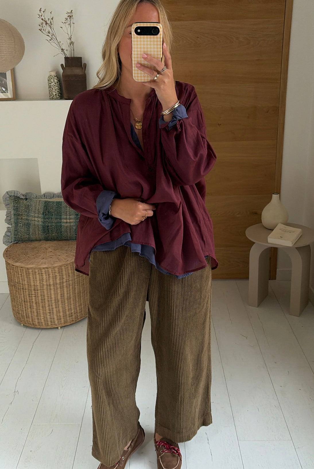 blusa Jules écru – Johanna Paris