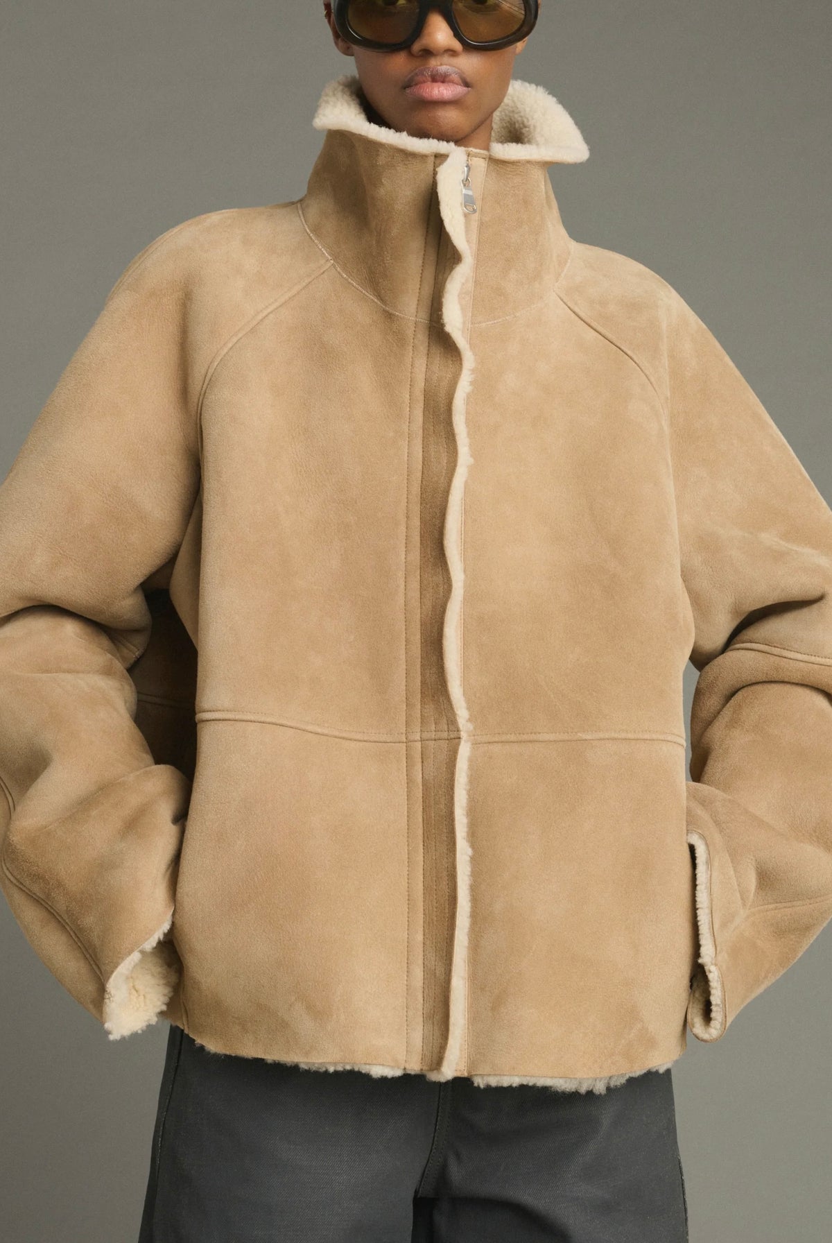 Manteau Kleber beige – Soeur
