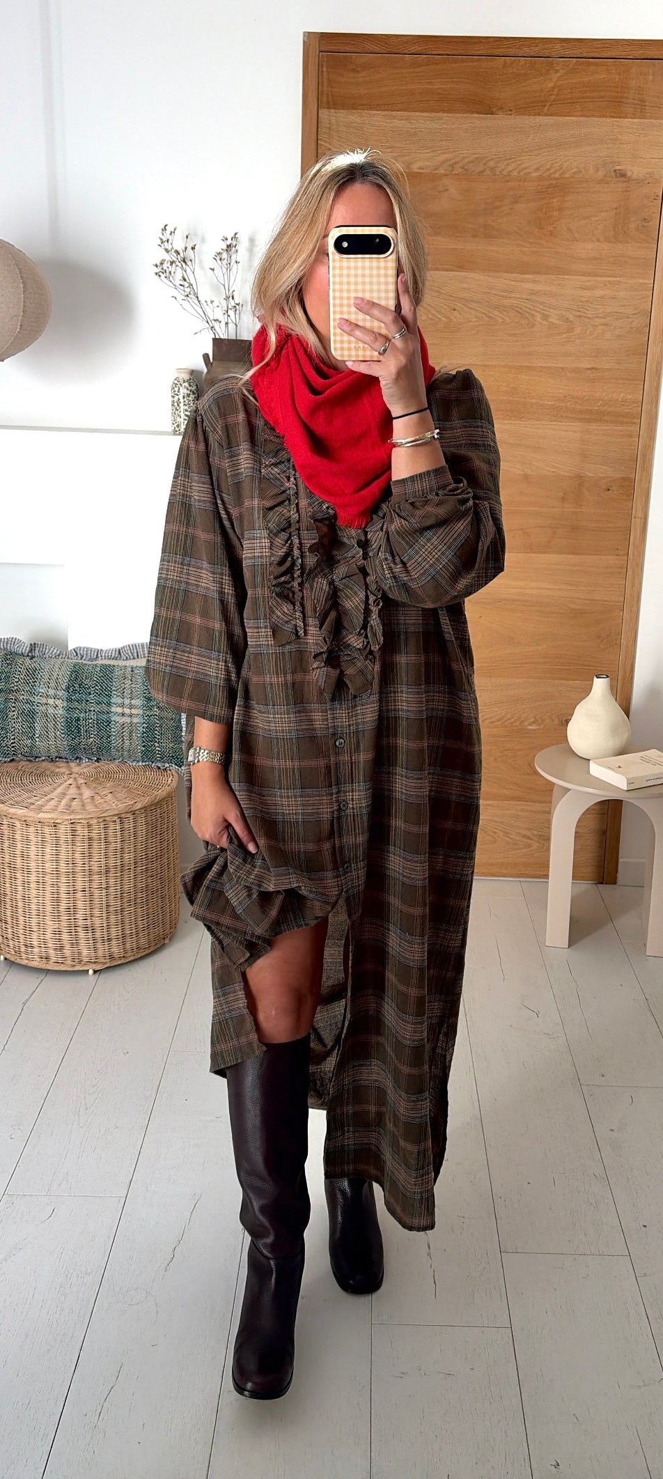 Robe Harper kaki