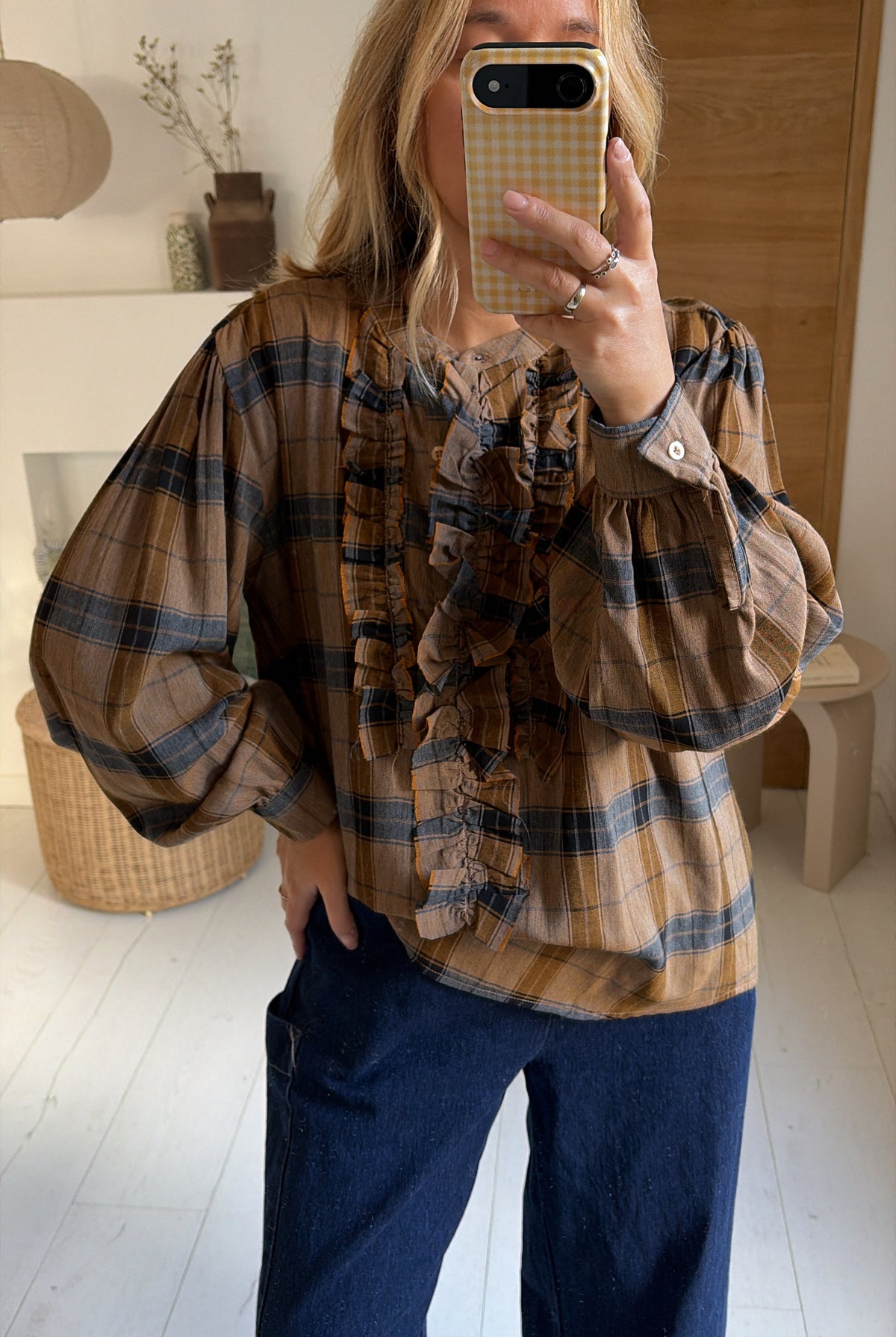 Blouse Romy moutarde – Johanna Paris