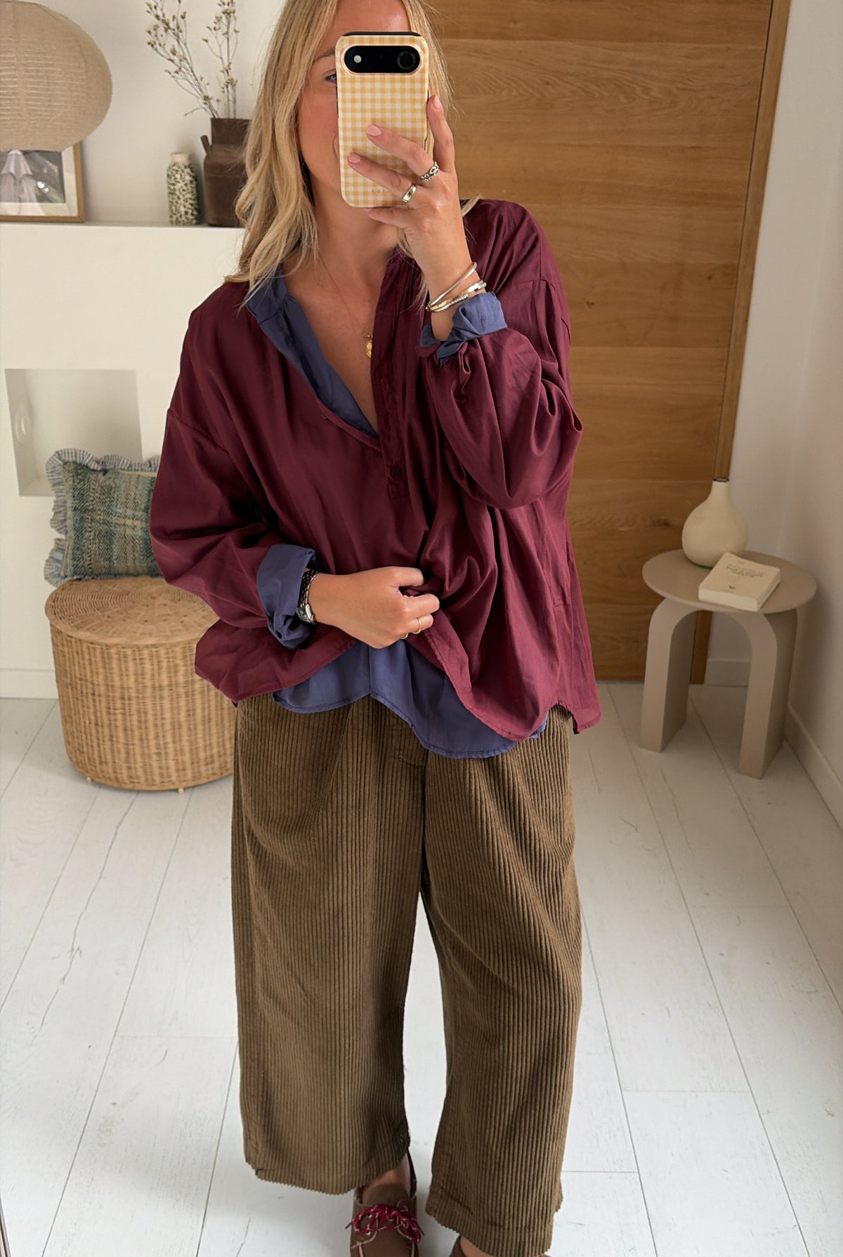 blusa Jules écru – Johanna Paris