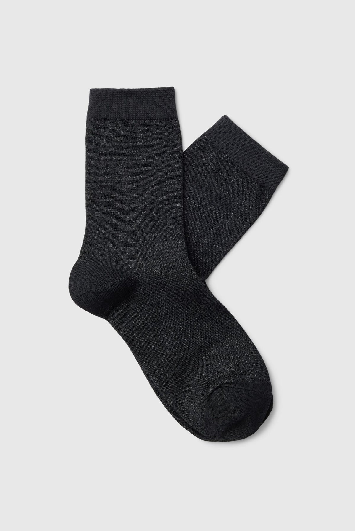 Chaussettes black lurex – Selected