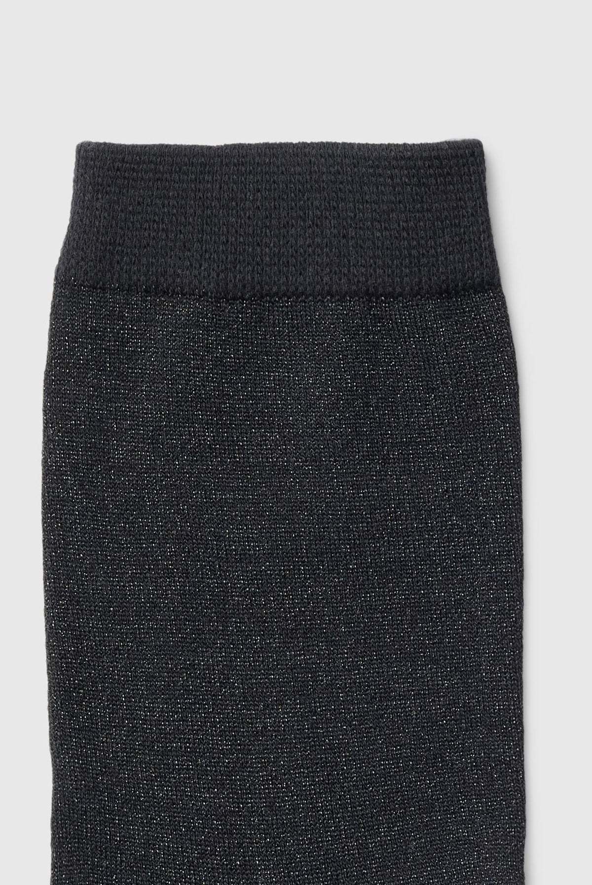 Chaussettes black lurex – Selected