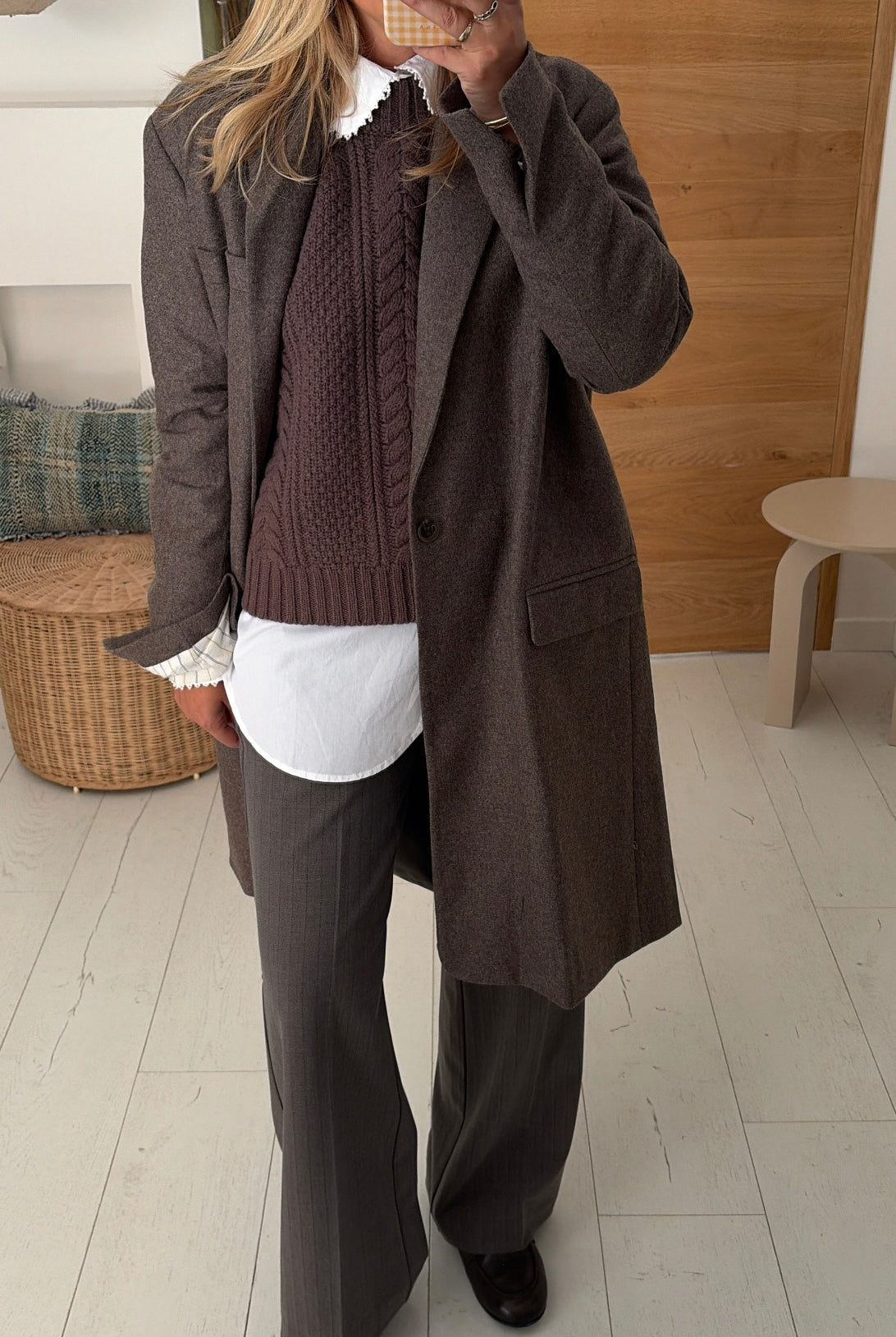 Maglione Heather choco – Anne mi