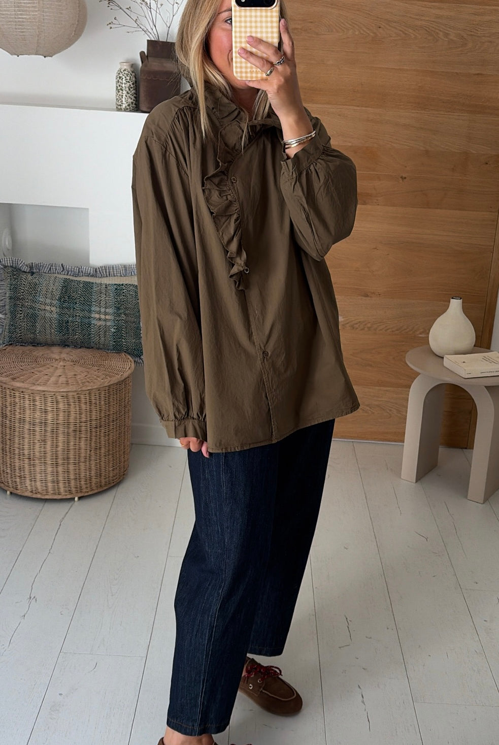 Blusa Lison prune – Johanna Paris