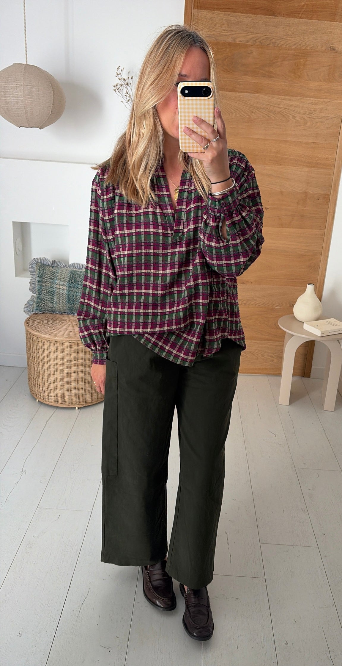 Blouse Lewis violet