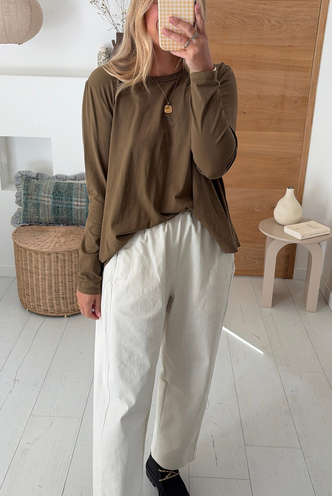 Pantalon Magic coton écru – Johanna Paris