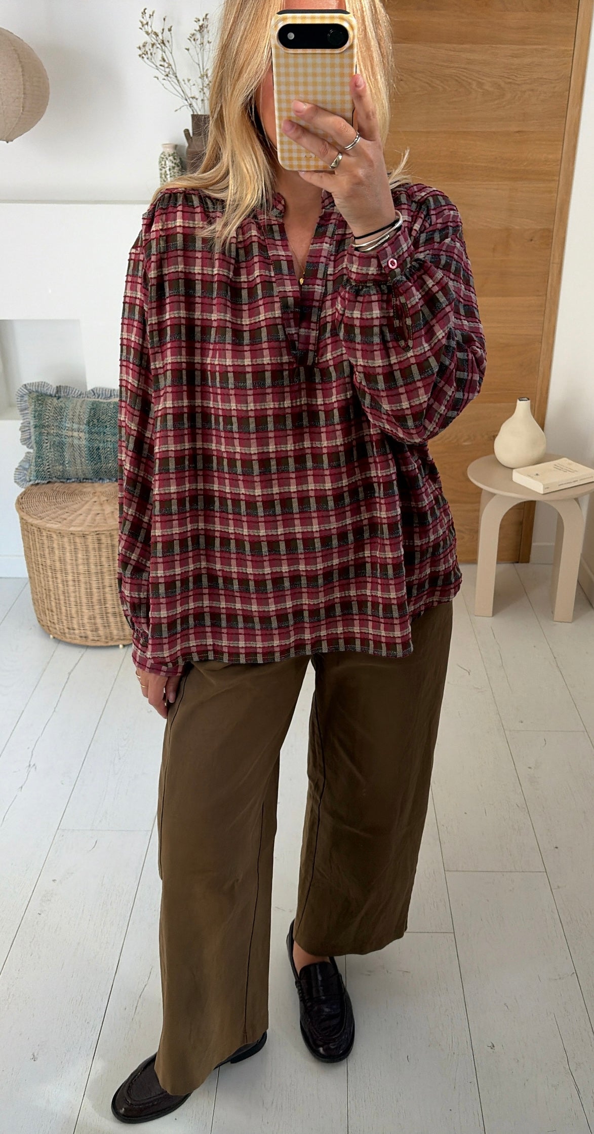 Blouse Lewis rose