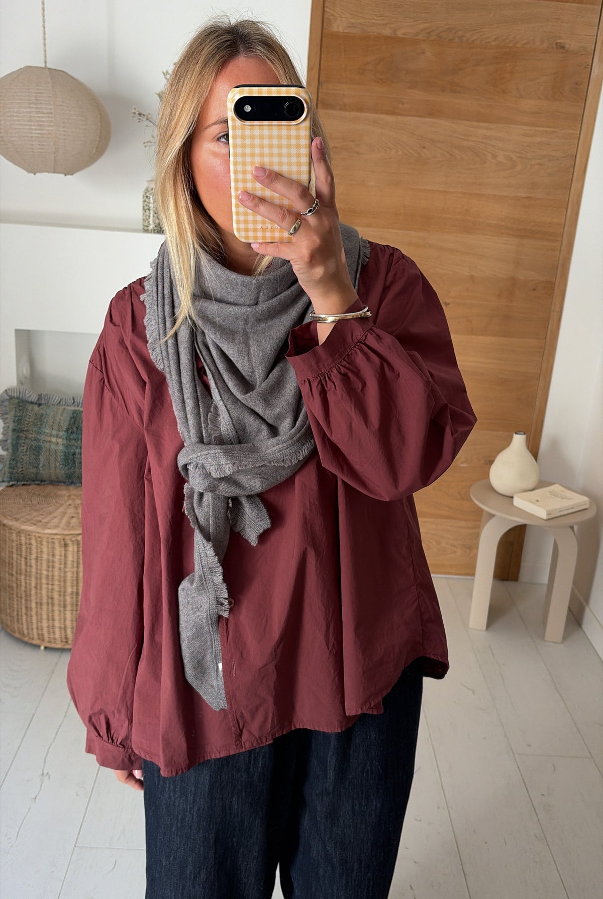 Écharpe Côme gris – CLO