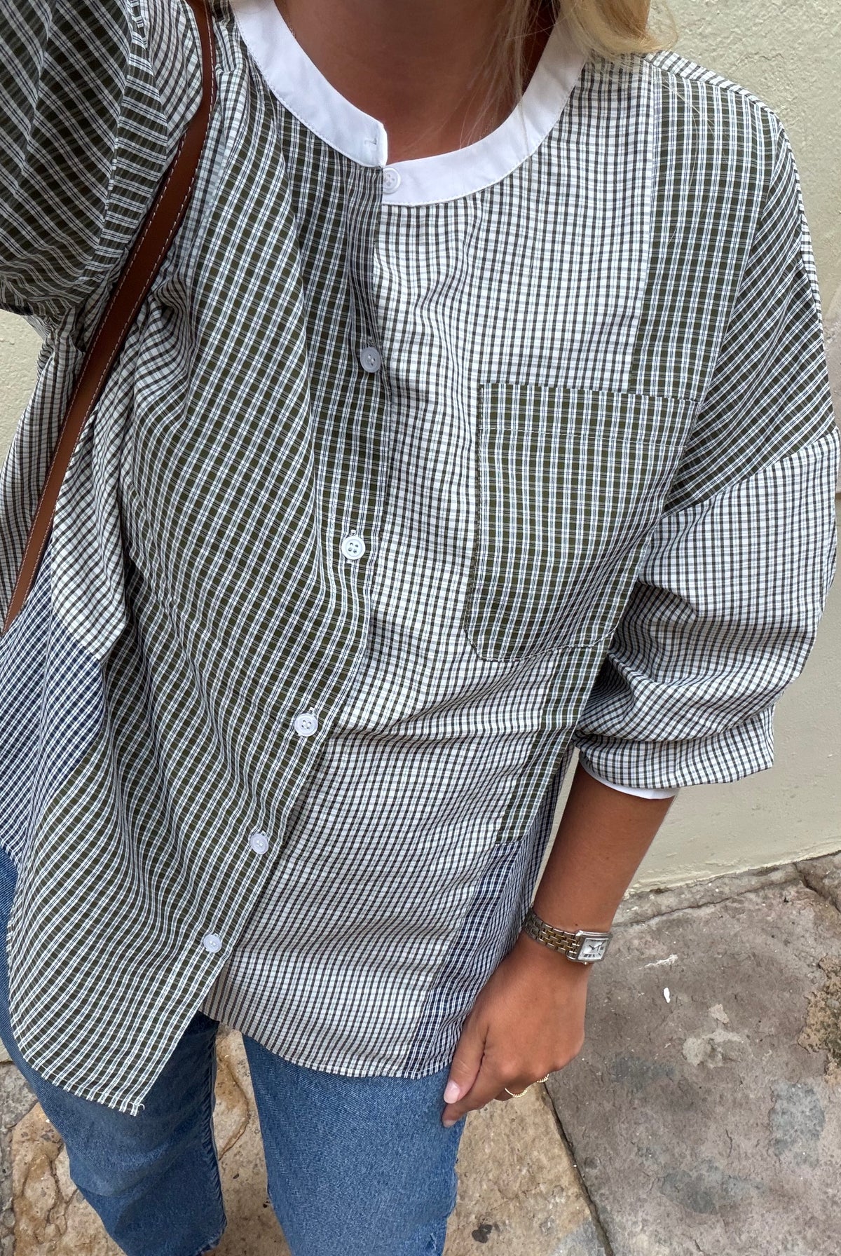 Blouse Alba vert – CLO