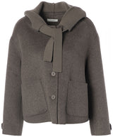 Chaqueta Ray marrón ceniza