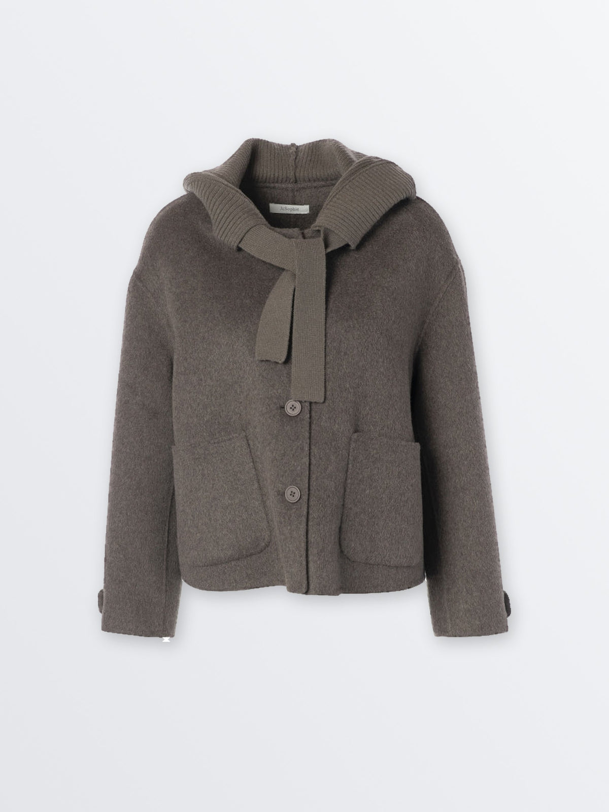 Veste Ray marron cendré