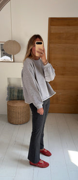 Sweatshirt Victoire Grau