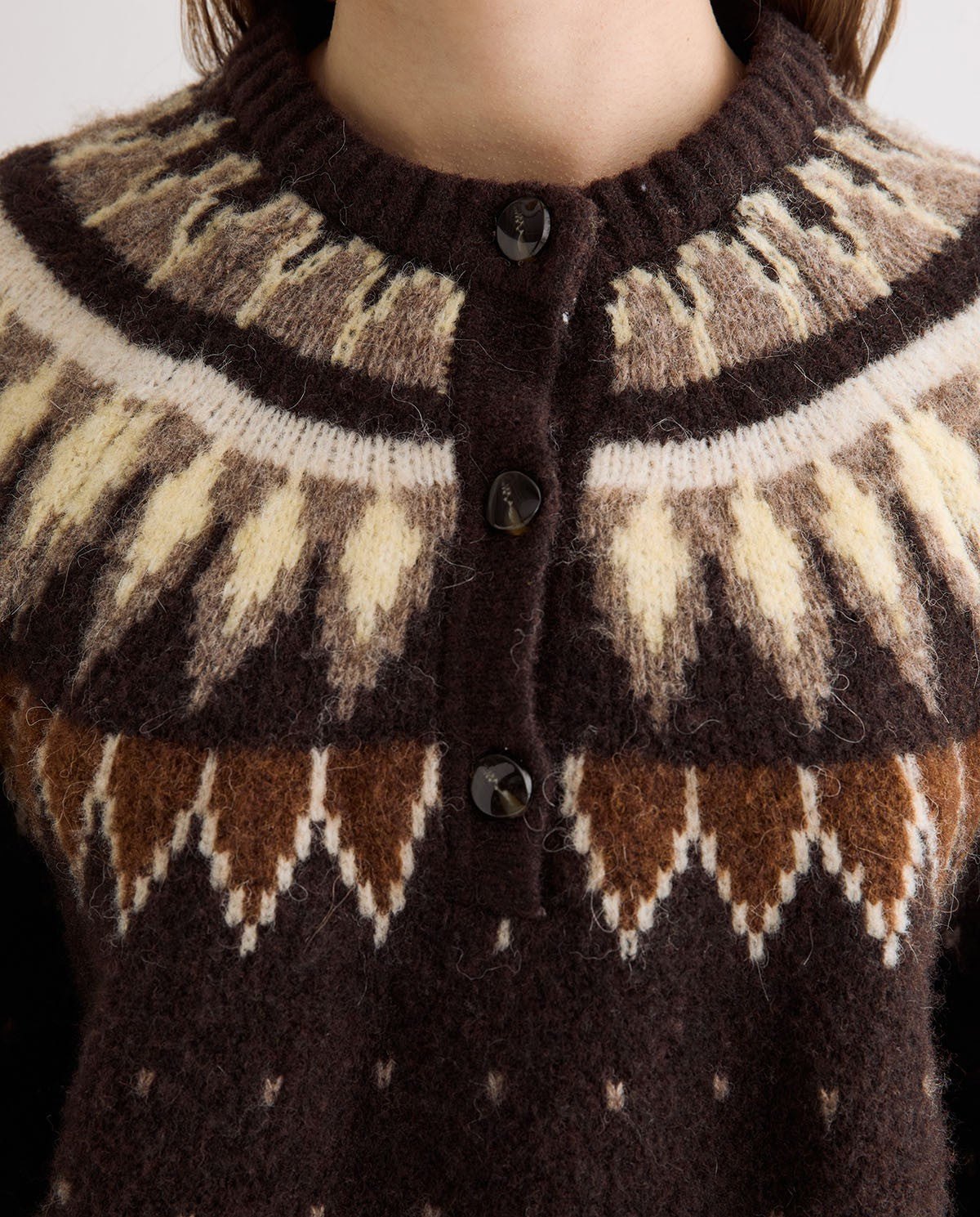Pull Greta jacquard nordique