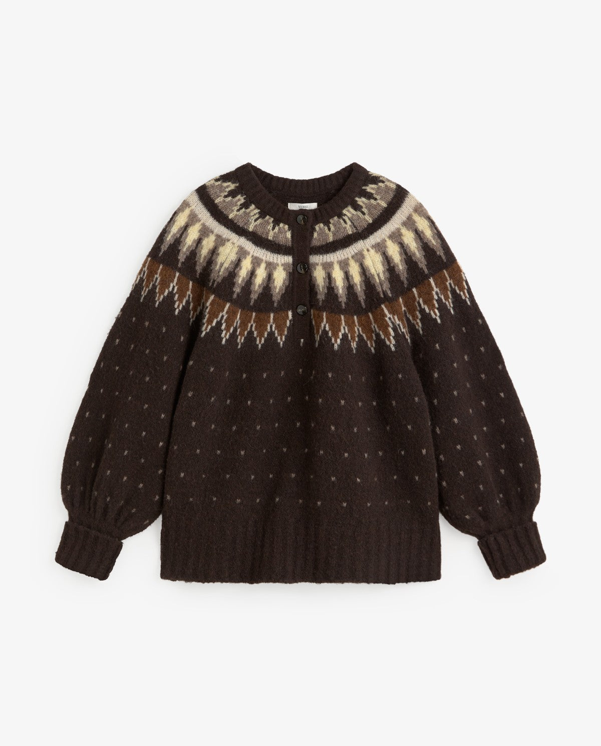 Pull Greta jacquard nordique