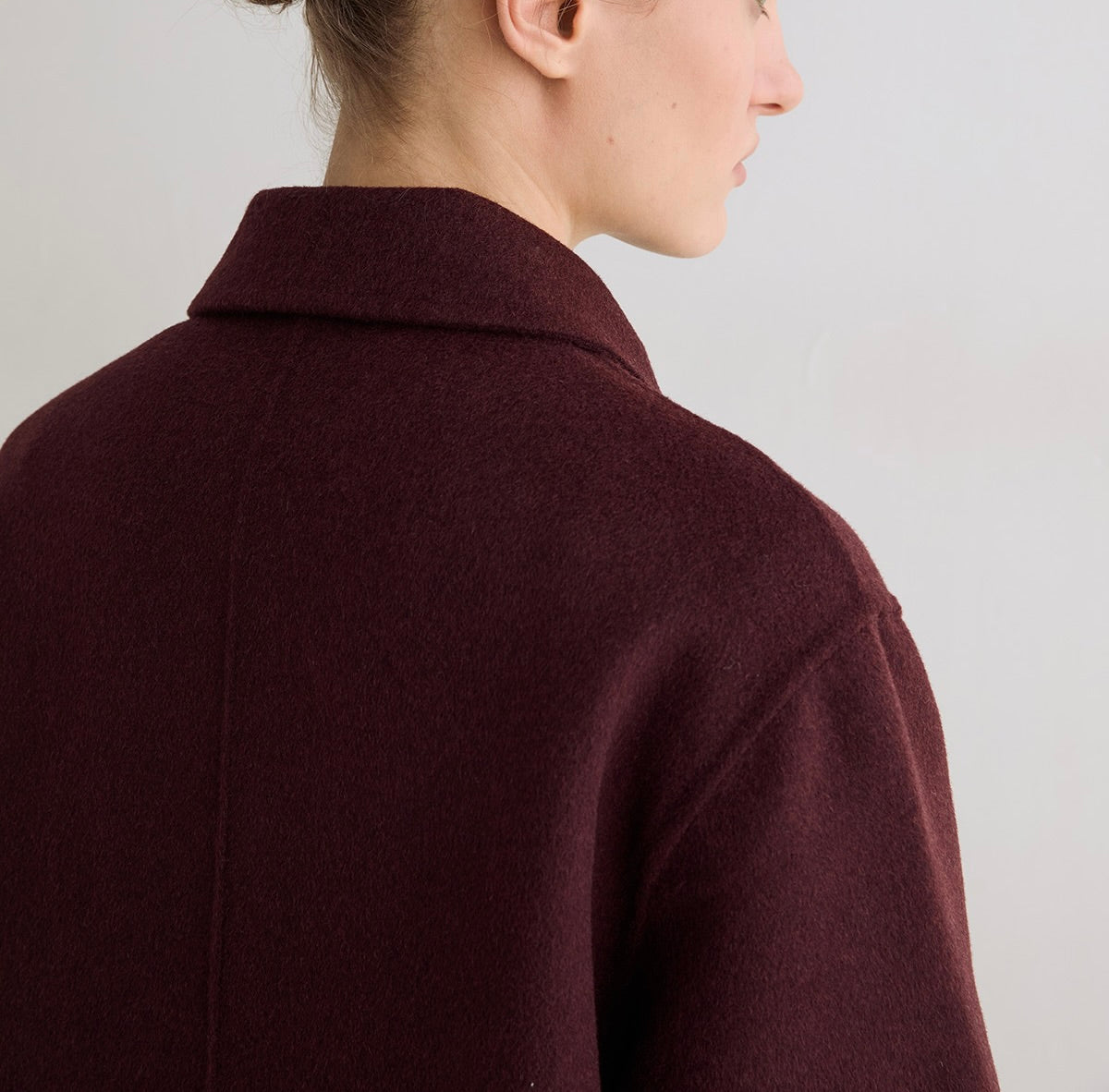 Manteau Mapi wine
