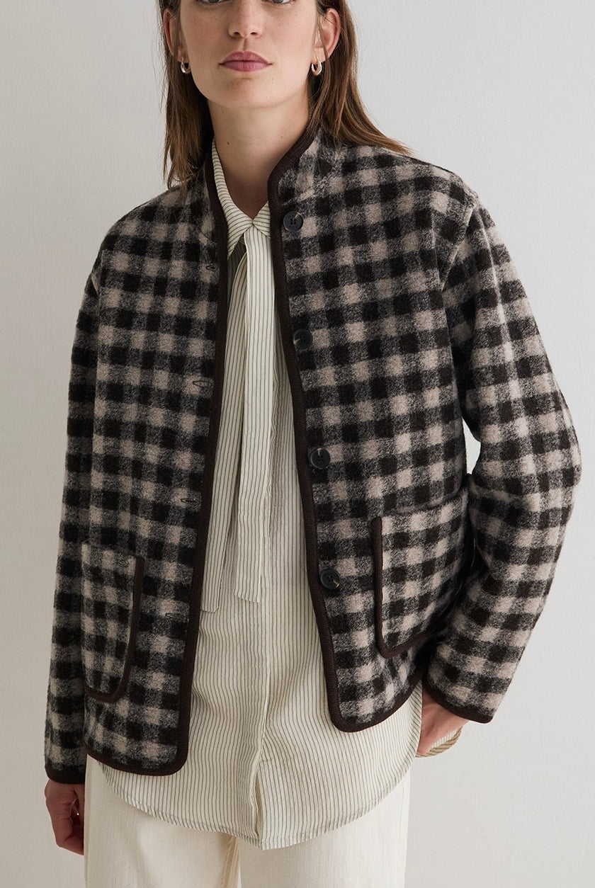 Veste Nani carreaux – Yerse