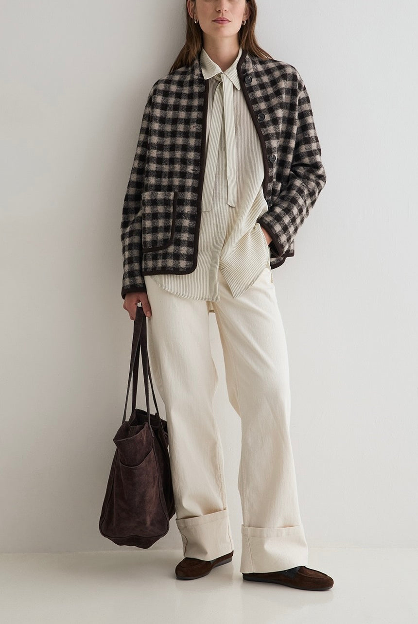 Veste Nani carreaux – Yerse