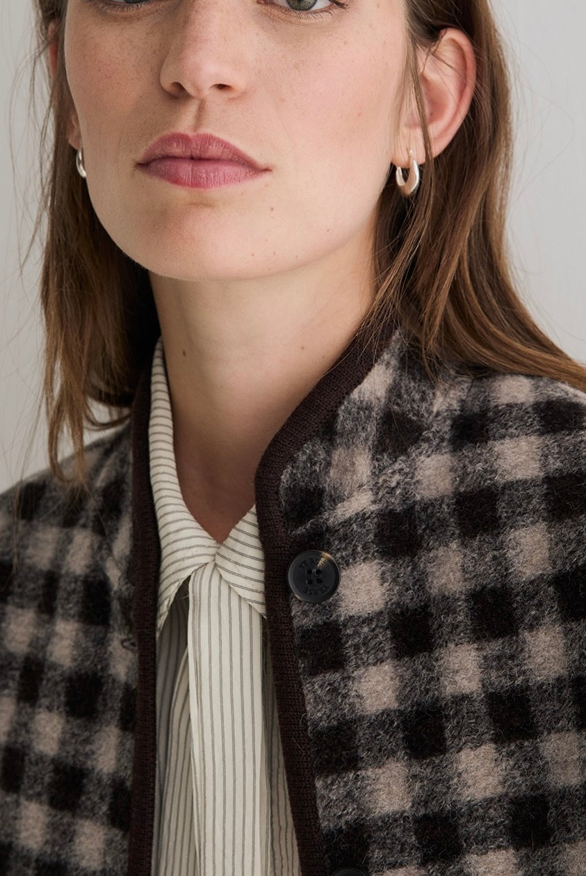 Veste Nani carreaux – Yerse