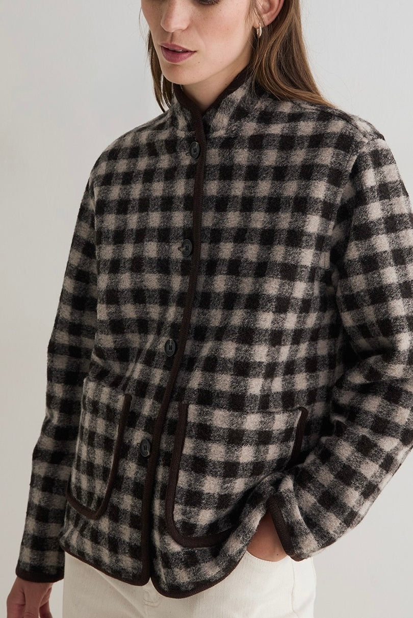Veste Nani carreaux – Yerse
