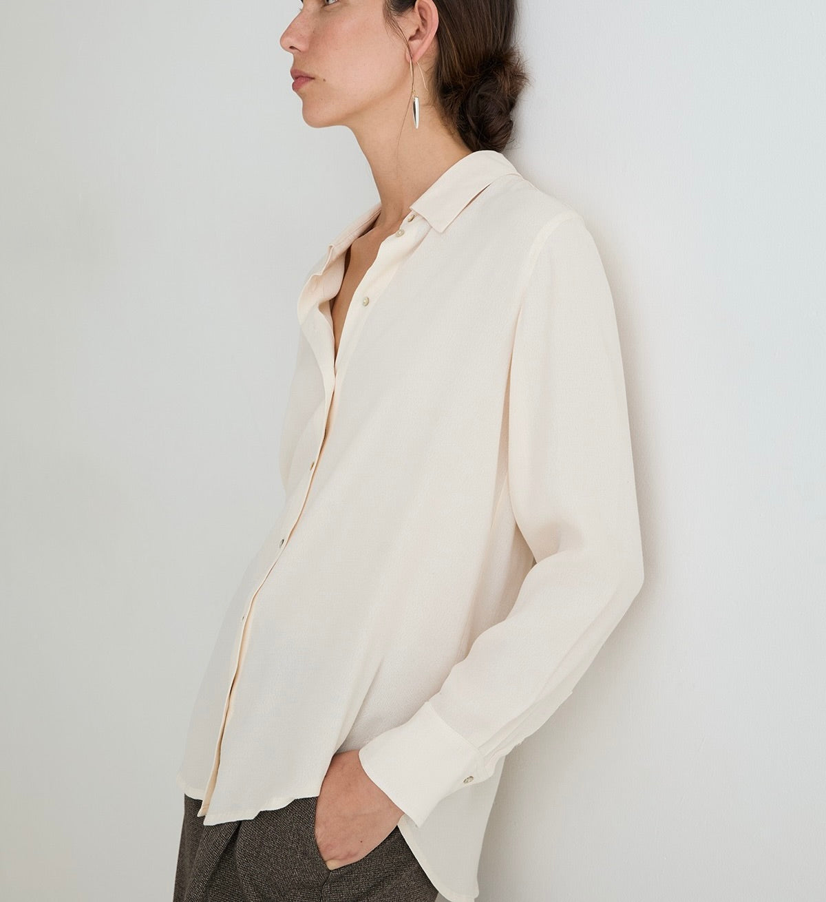 Chemise Lison yerse écru