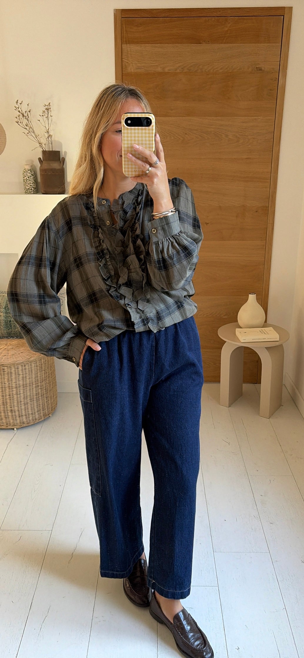 Blouse Romy kaki