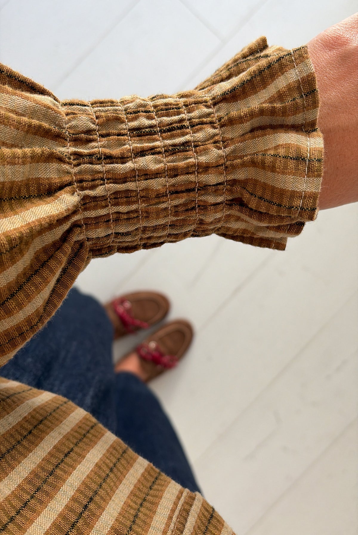 Blouse Robby moutarde – Johanna Paris