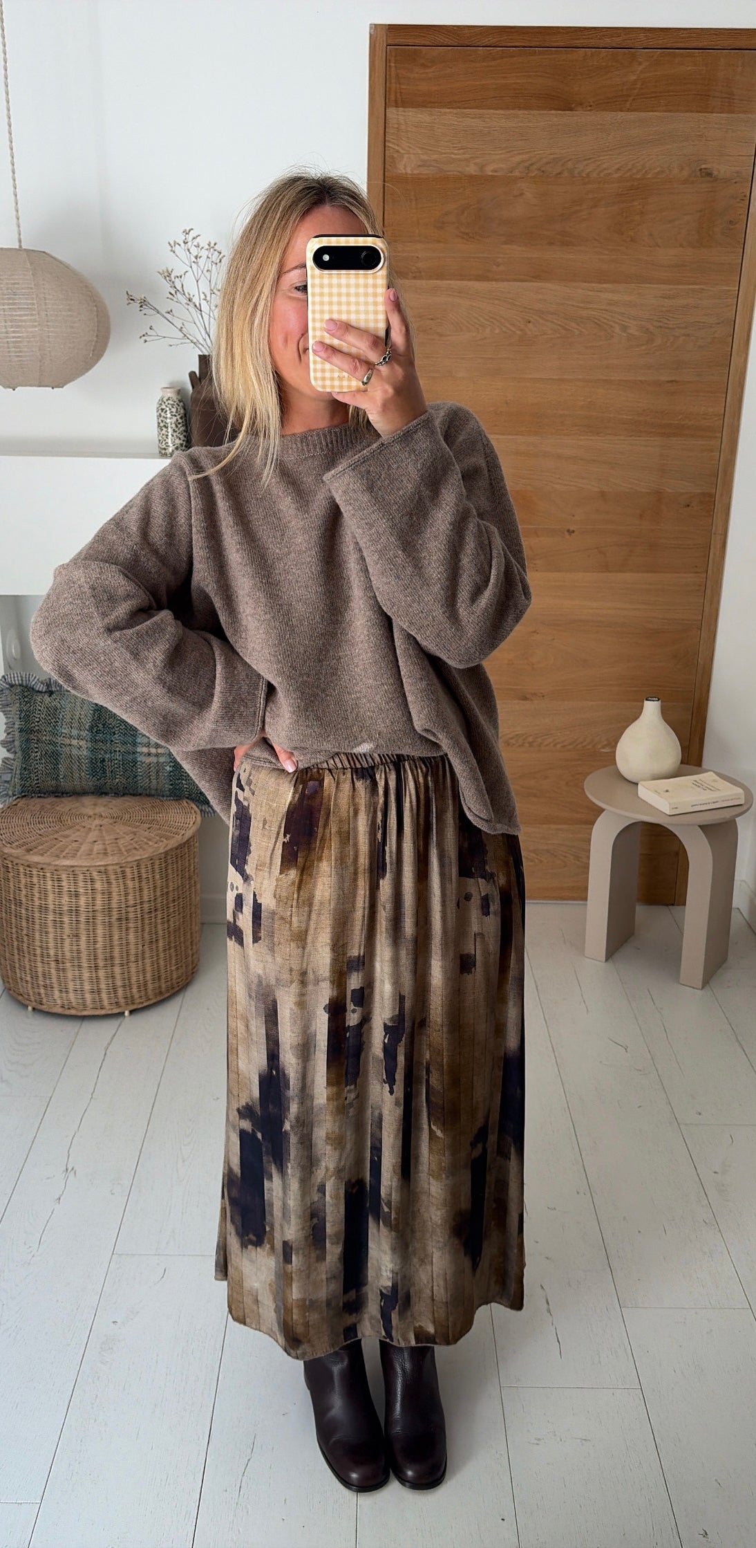 Jupe Livia marqueterie