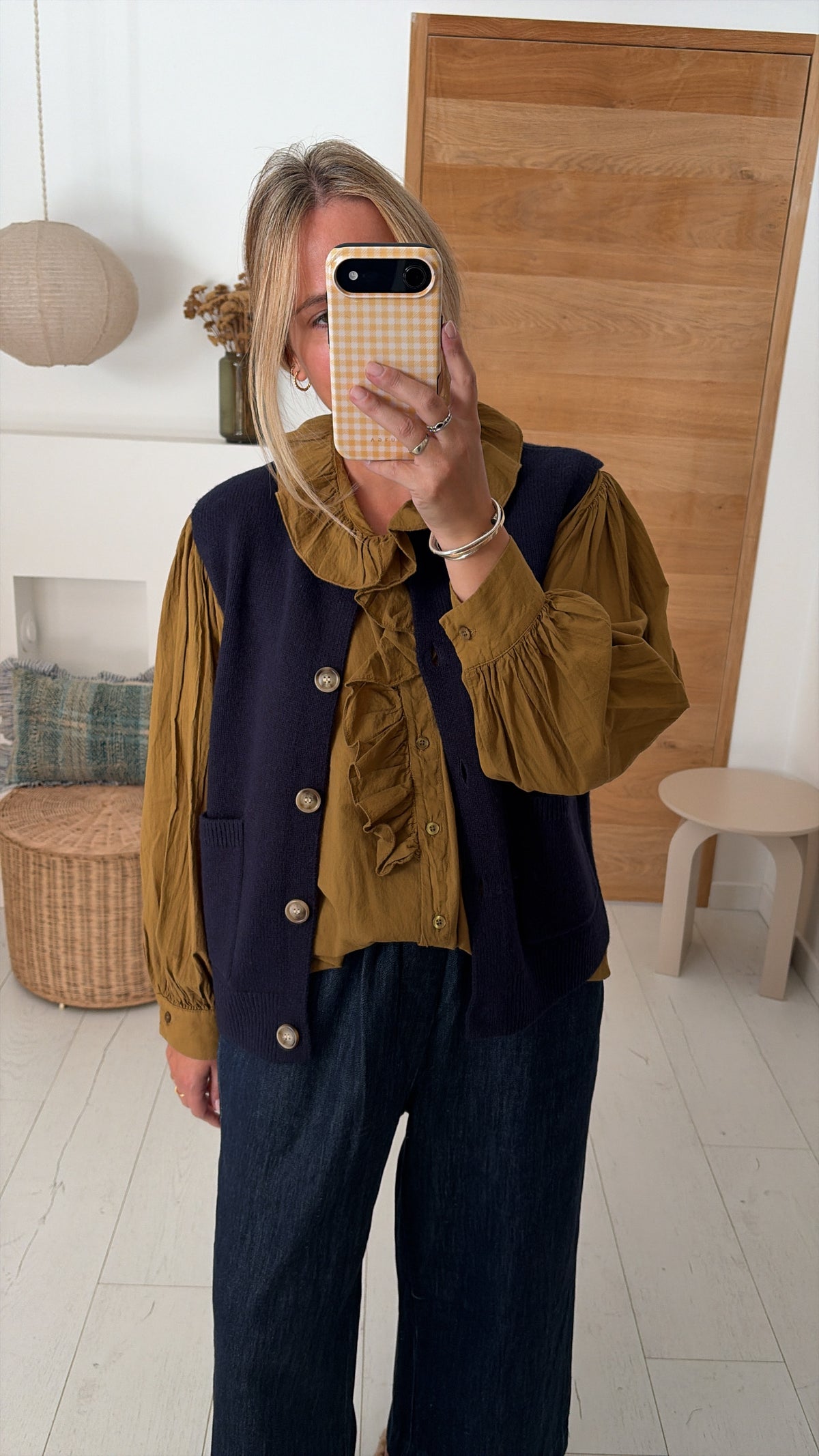 blusa Lison écru
