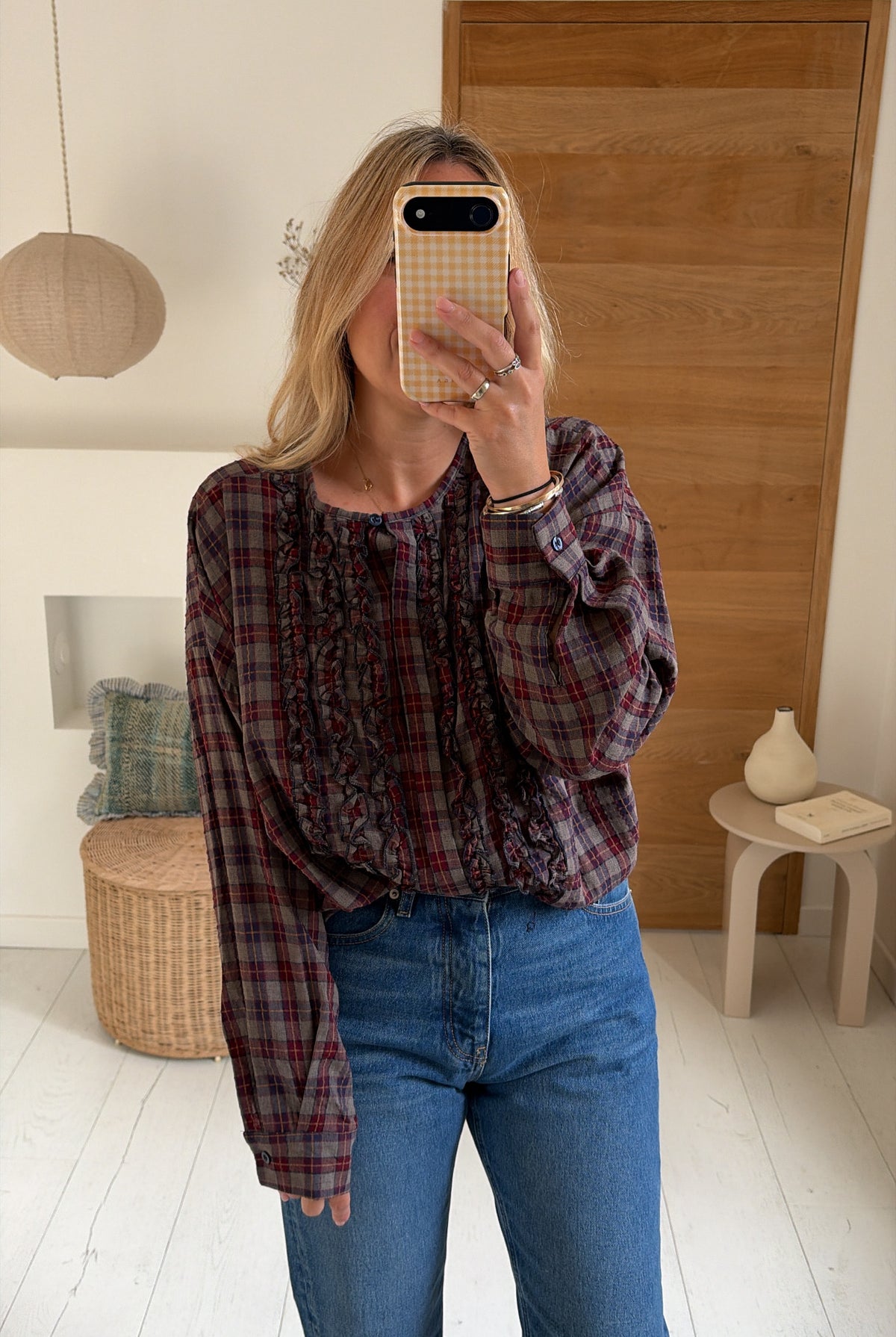 Blouse Sienna tea – Johanna Paris