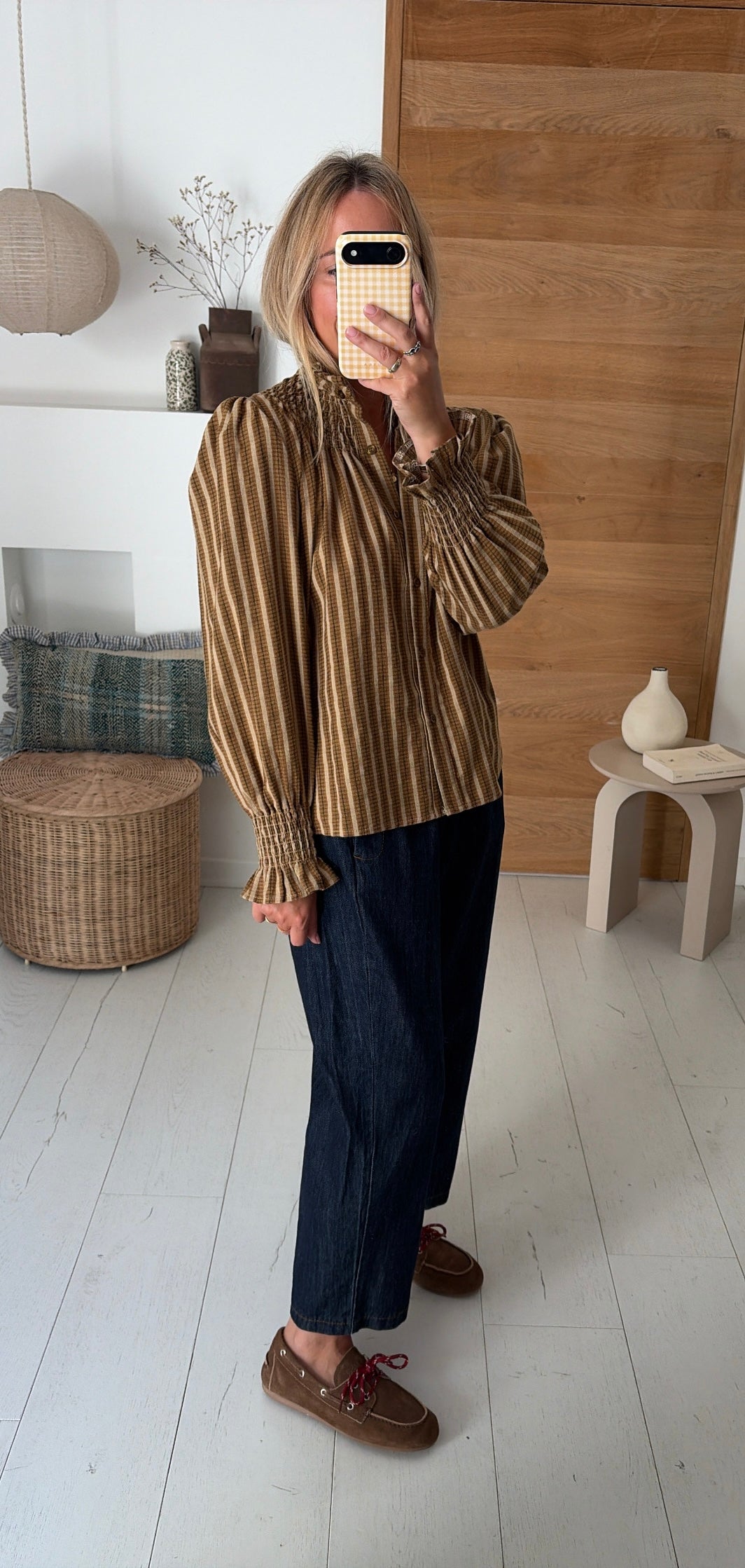 Blouse Robby moutarde