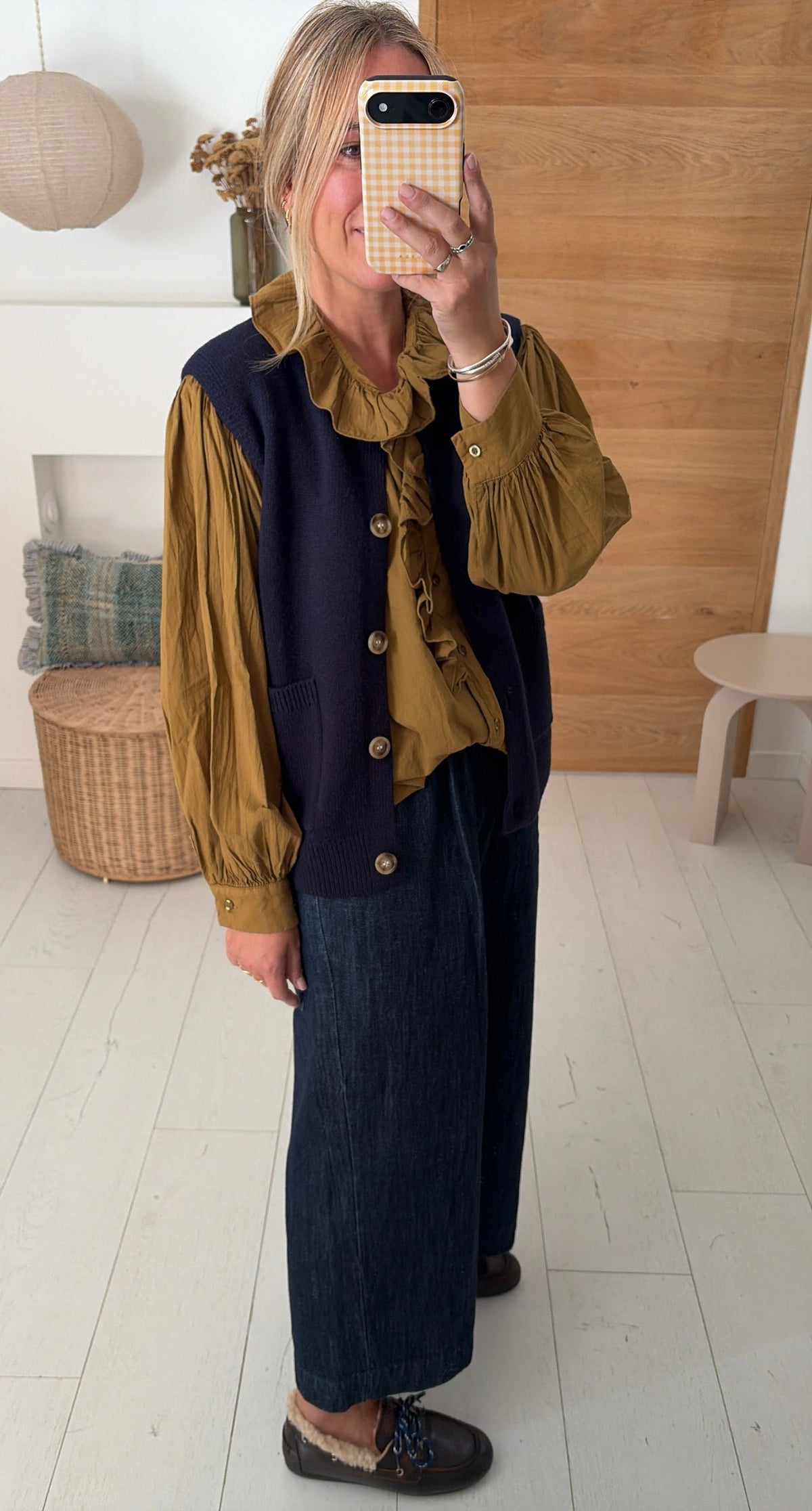blusa Lison écru