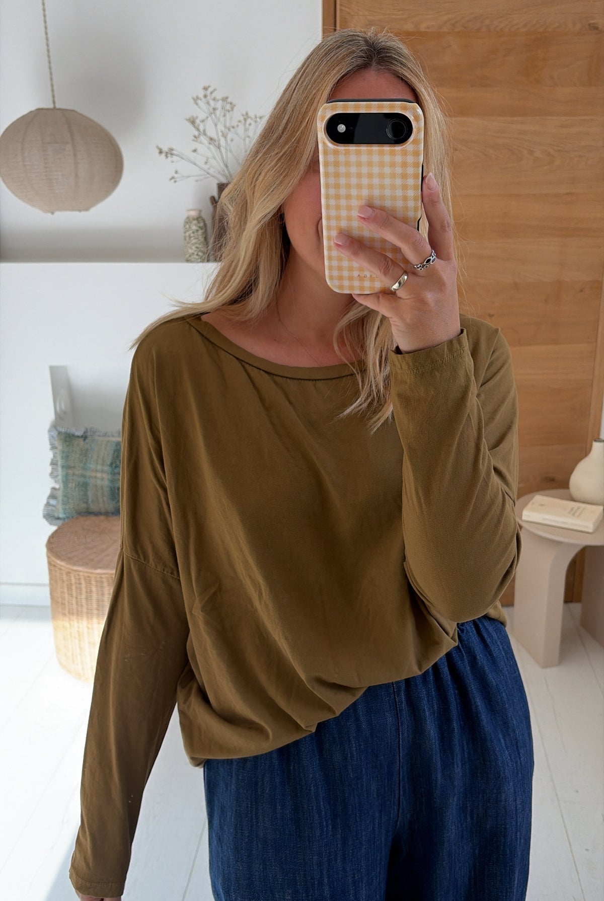 Tee shirt Basique bronze – Johanna Paris