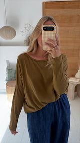 Tee shirt Basique bronze