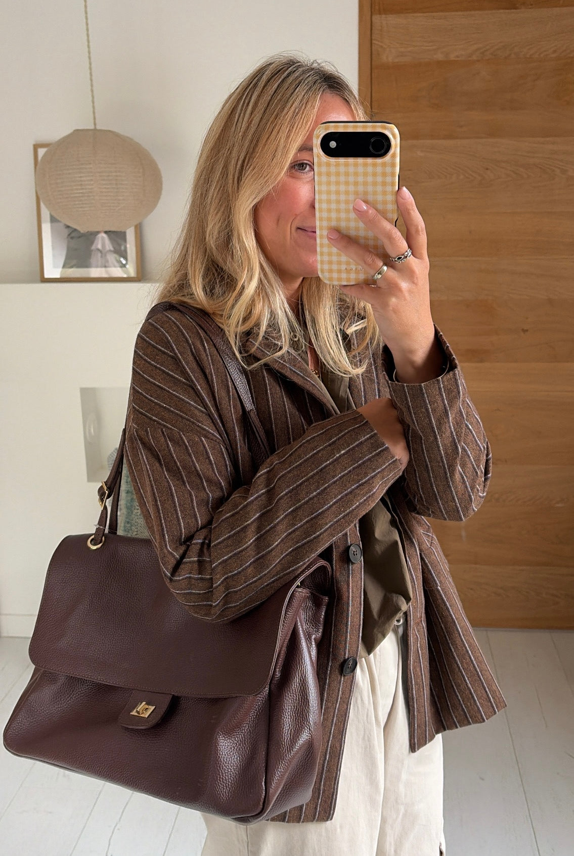 Sac maxi Flap choco – CLO