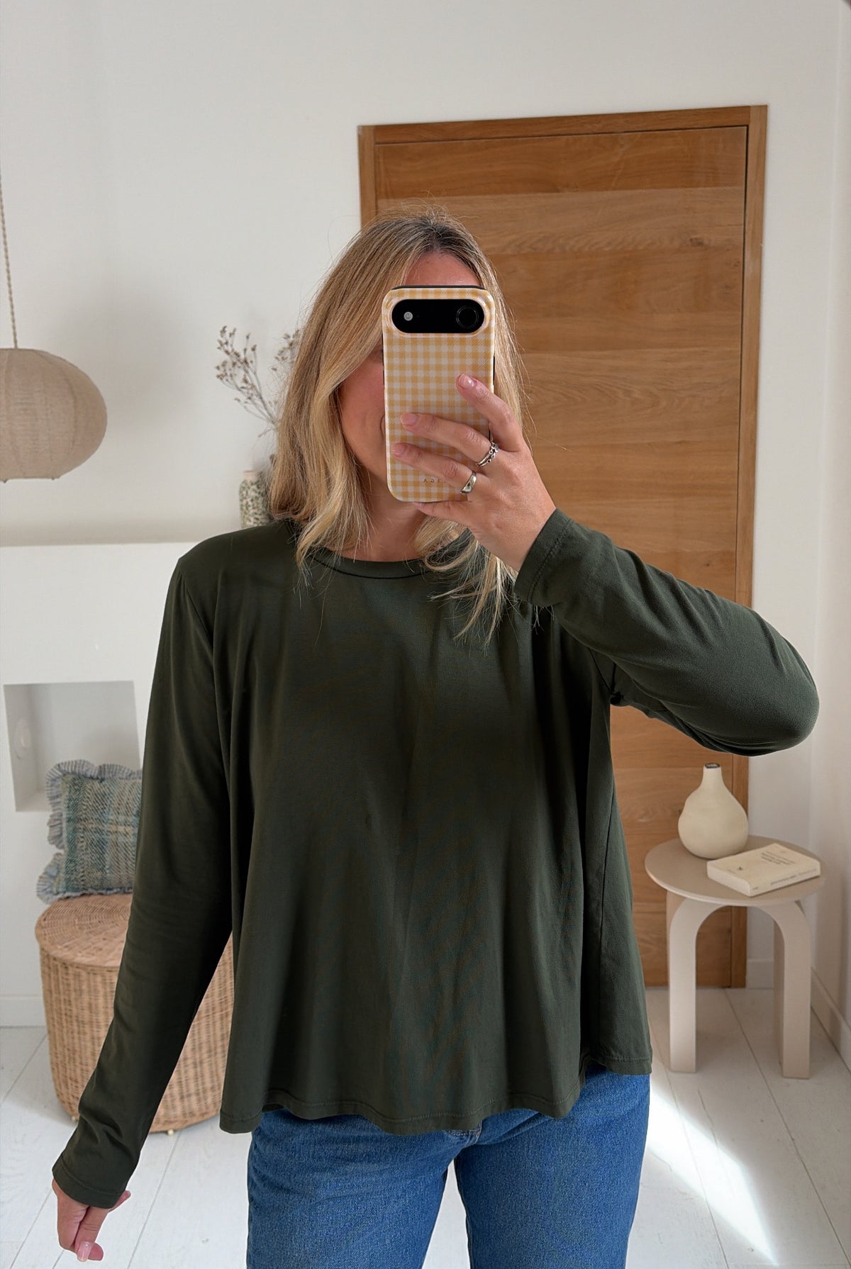 Tee shirt Conrad kaki – Johanna Paris