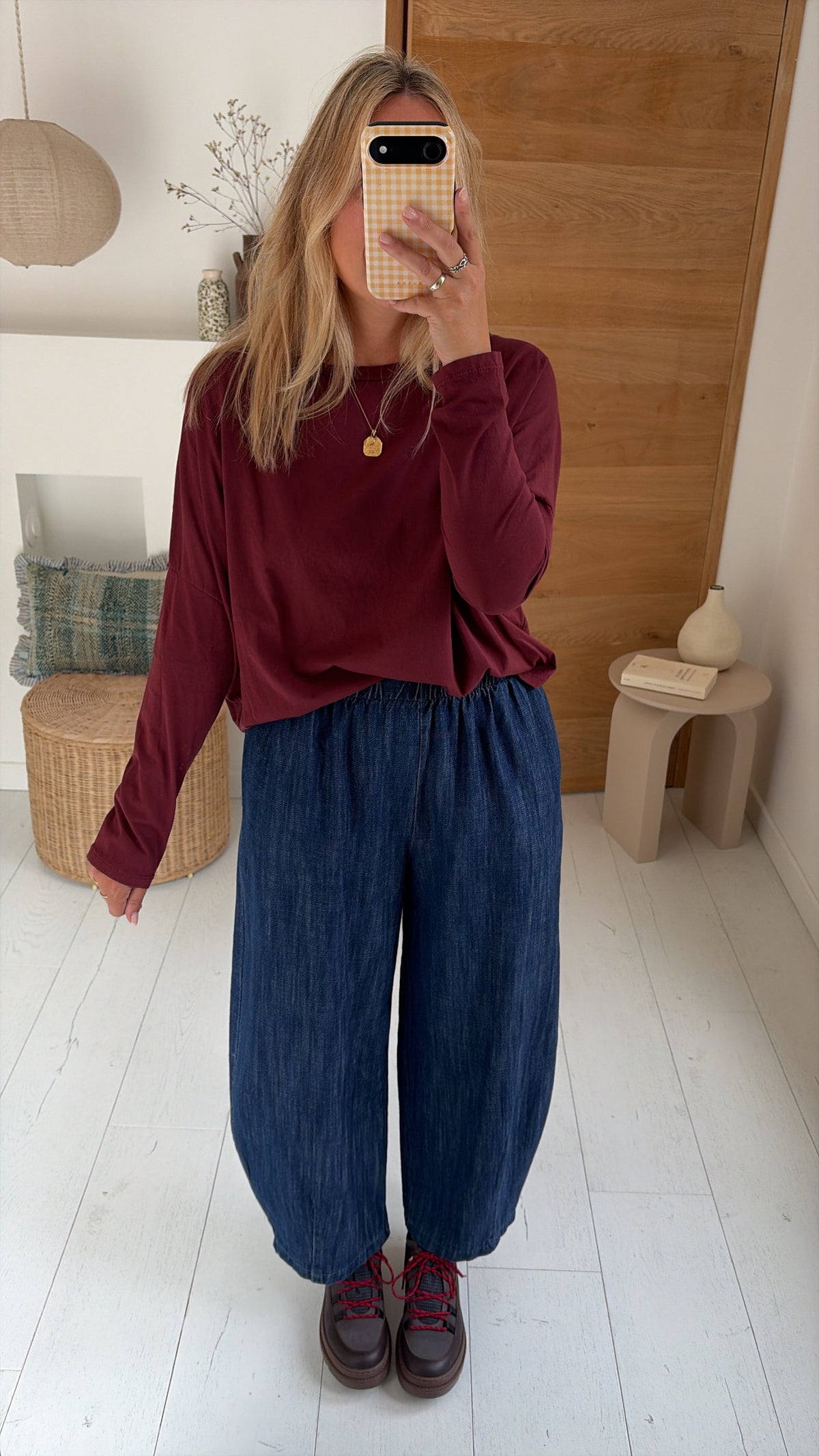 Tee shirt Basique burgundy