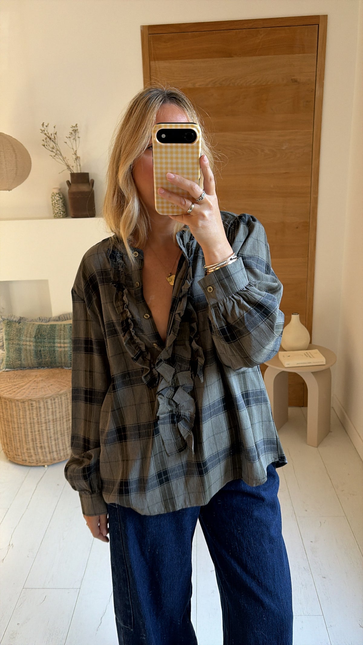 Blouse Romy kaki