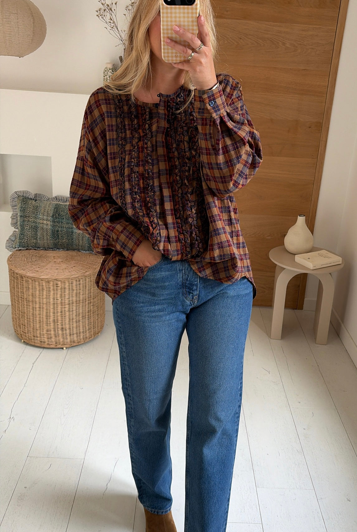 Blouse Sienna moutarde – Johanna Paris