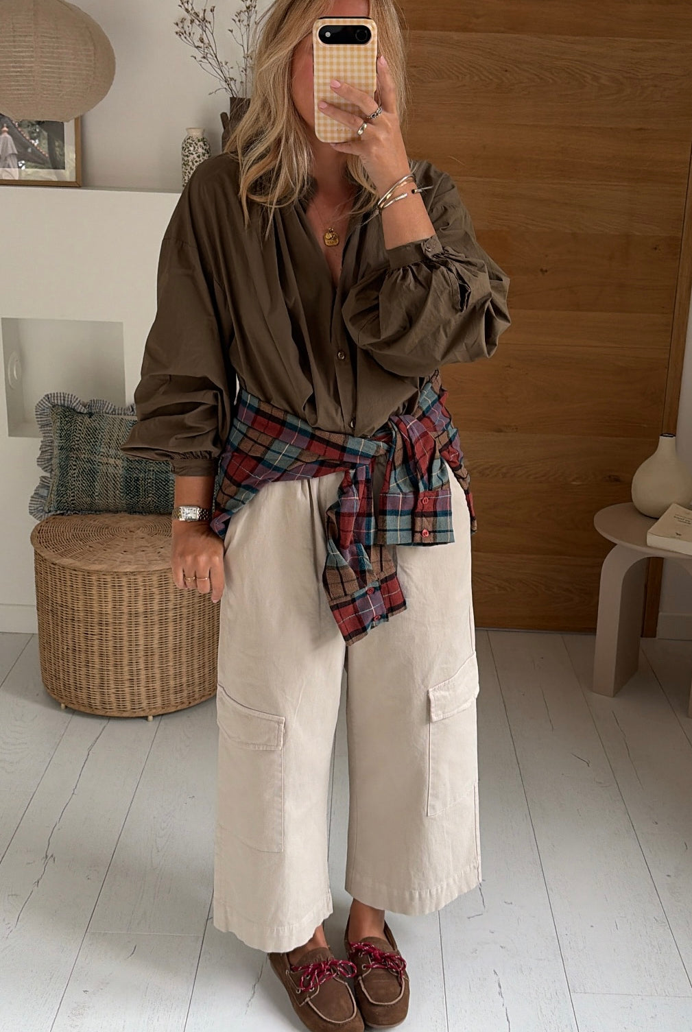 Chemise Suzon terra – Johanna Paris