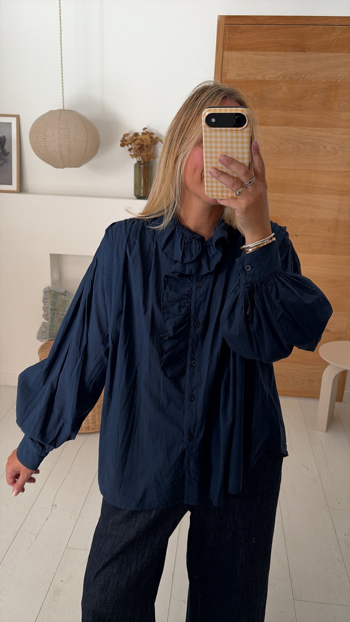 Blouse Lison navy
