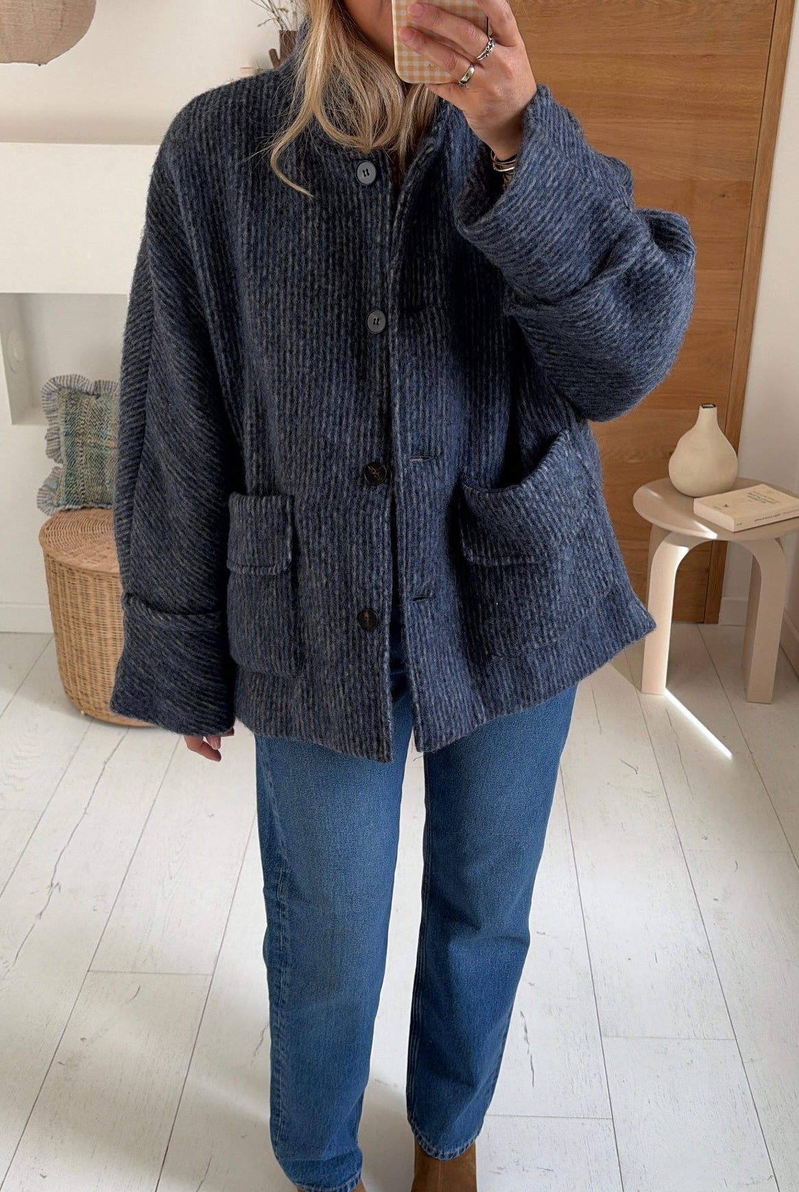 Veste Lana bleu – Johanna Paris