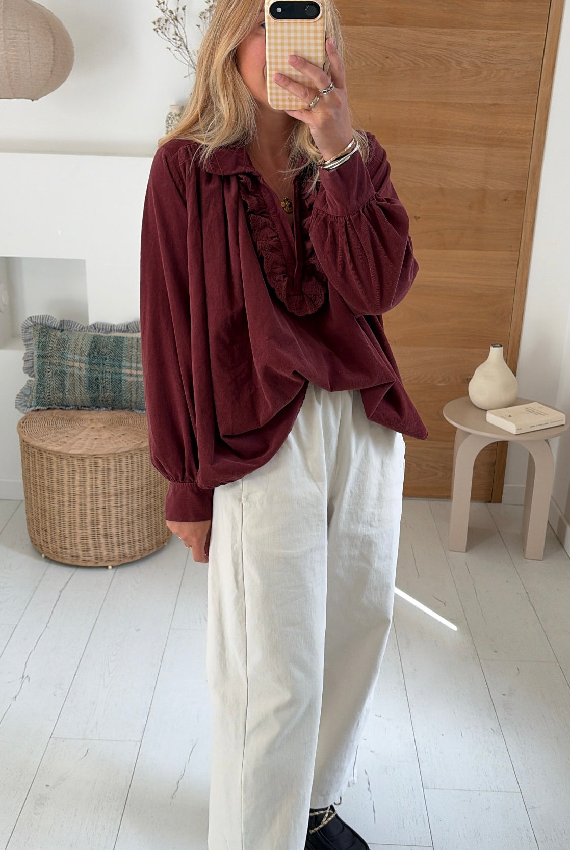 Pantalon Magic coton écru – Johanna Paris