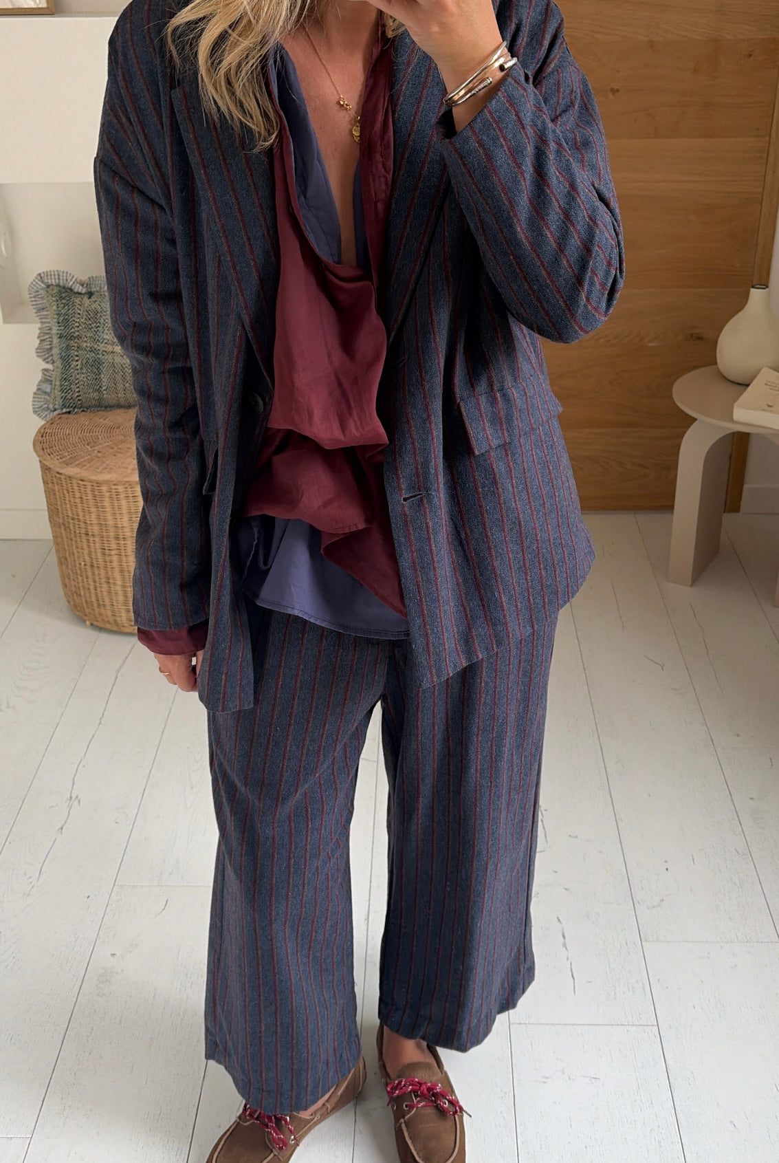 Blazer Romane navy – Johanna Paris
