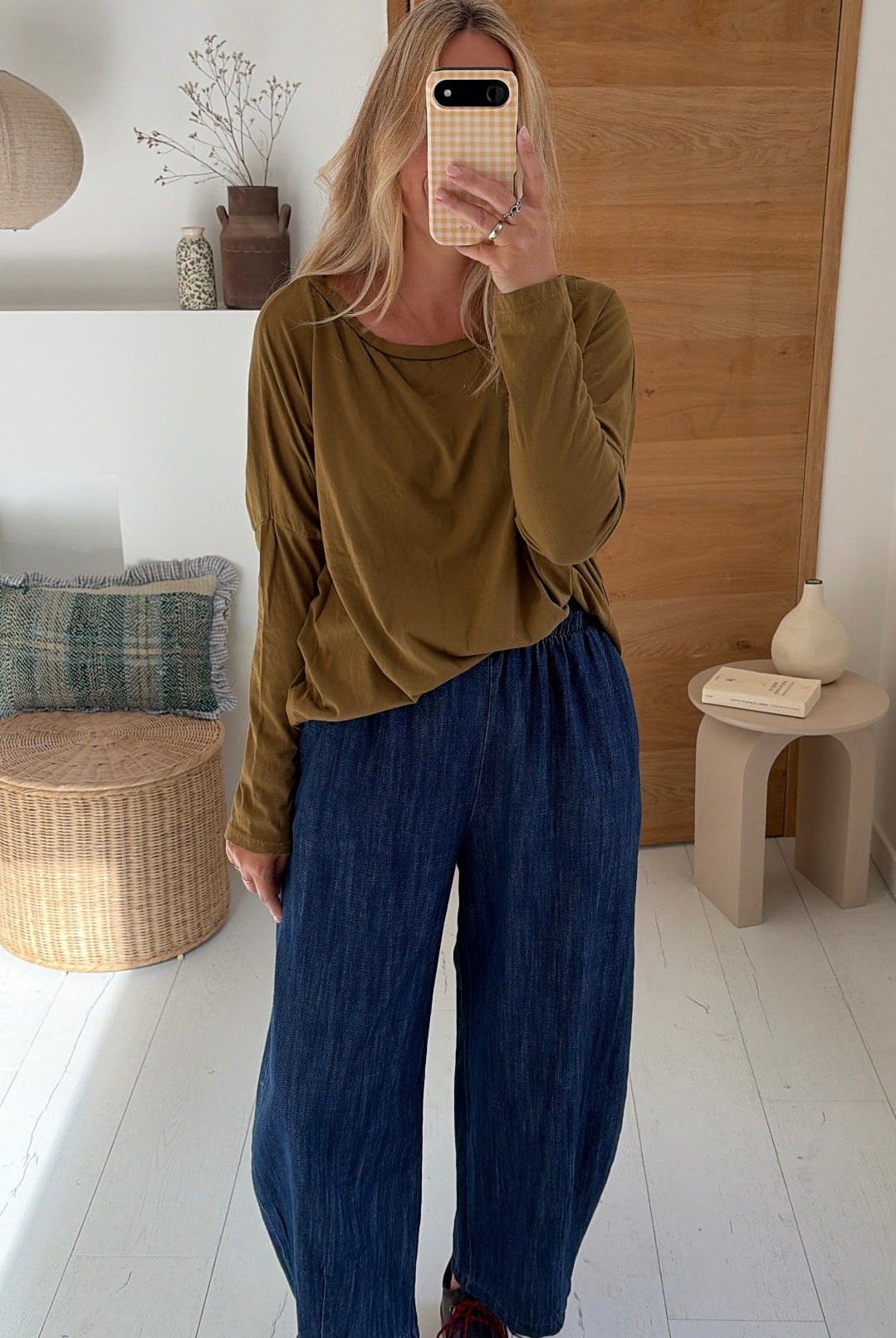 Jean Barrel denim blue – Johanna Paris