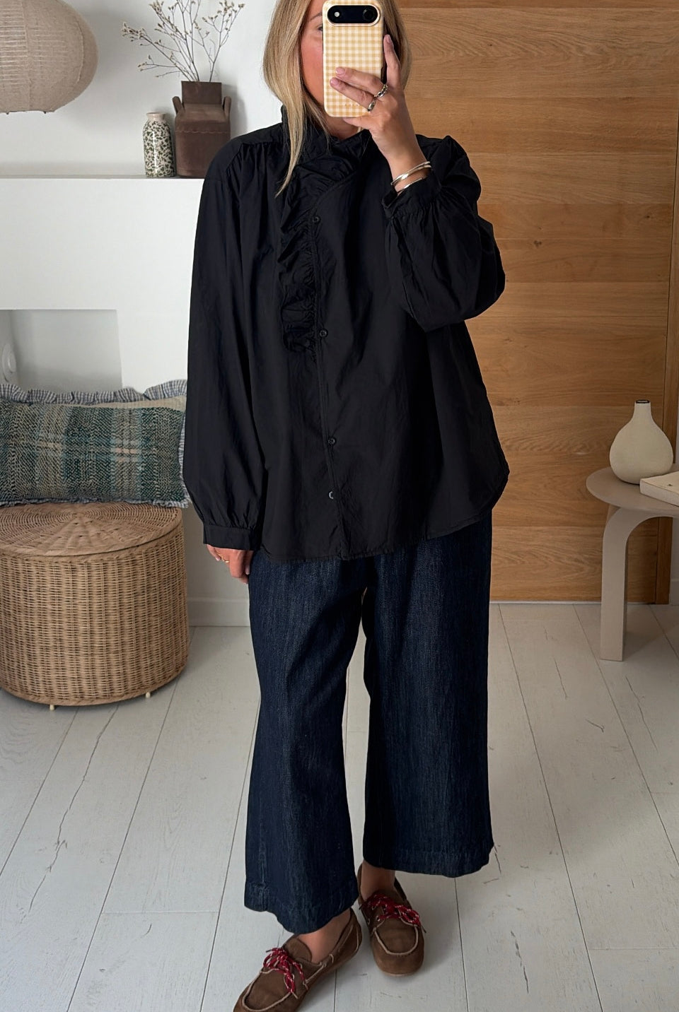 Blusa Lison prune – Johanna Paris