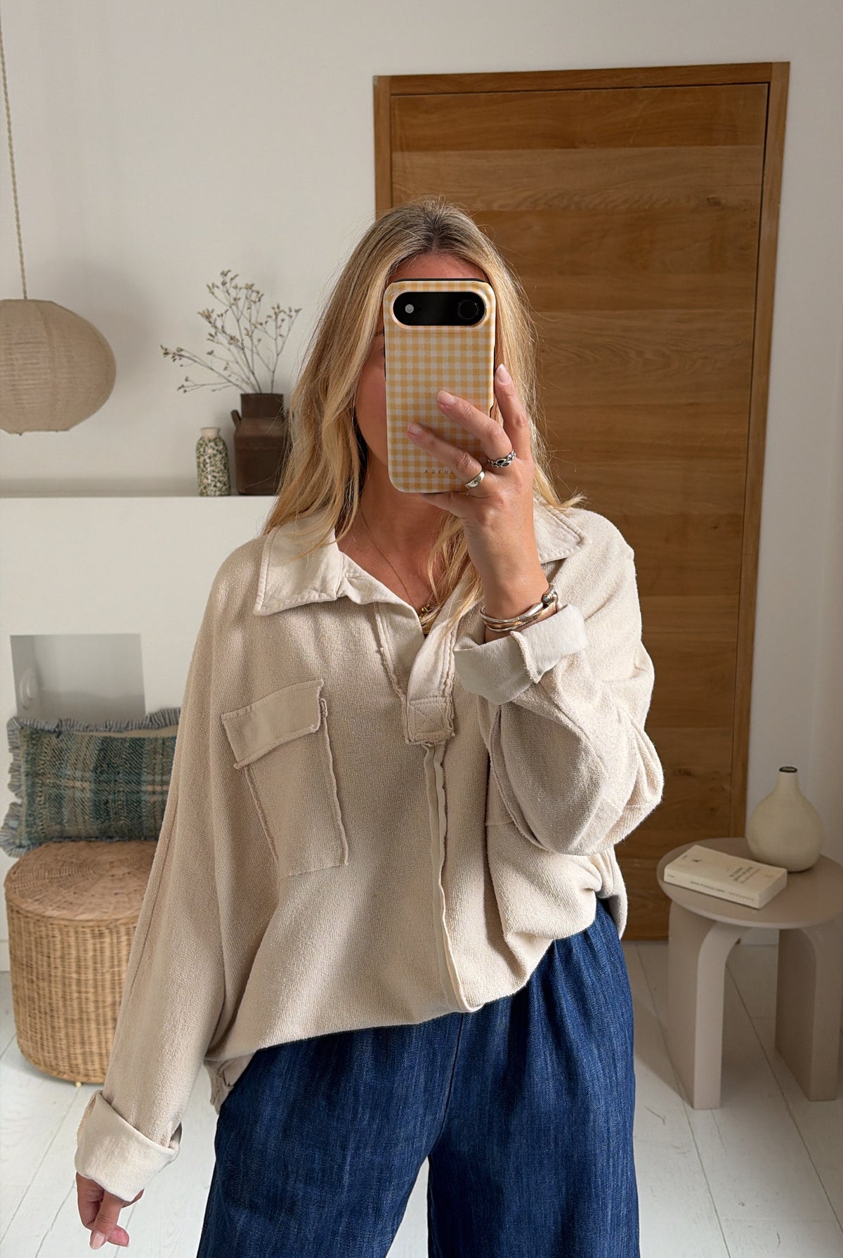 Sweat Mina écru – Johanna Paris