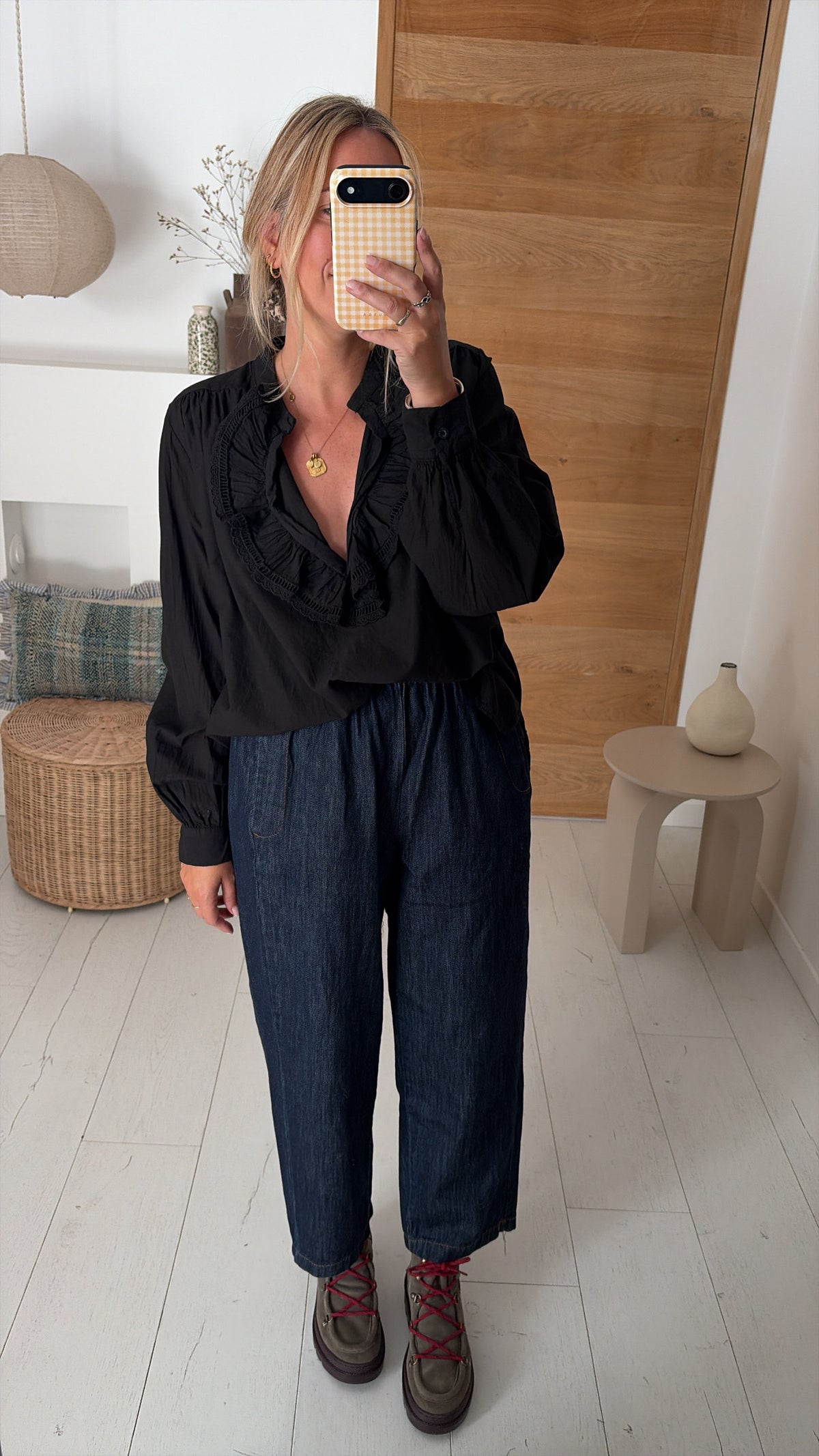 Blouse Hava noir